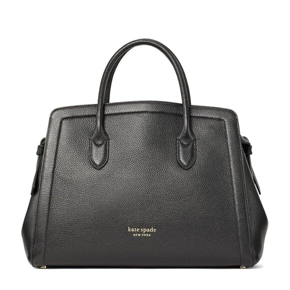 Kate Spade New York Knott Large Satchel Black - NEW! - Picture 1 of 6